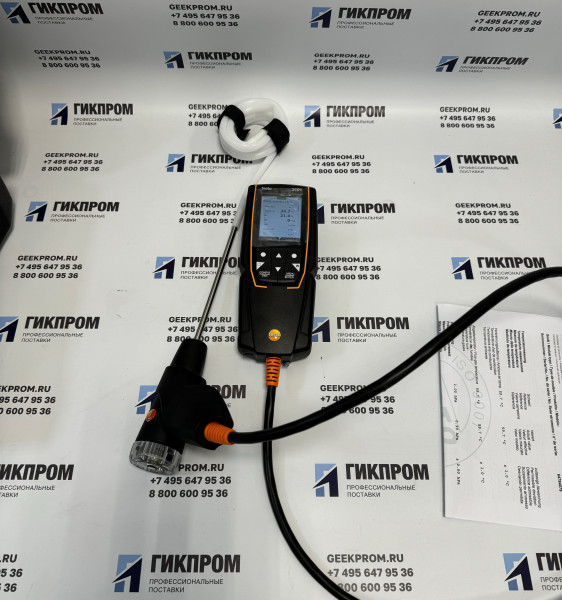 Testo 310 (0563 3100, 3110, 3104, 3105) газоанализатор в комплекте с несъемным зондом отбора пробы 