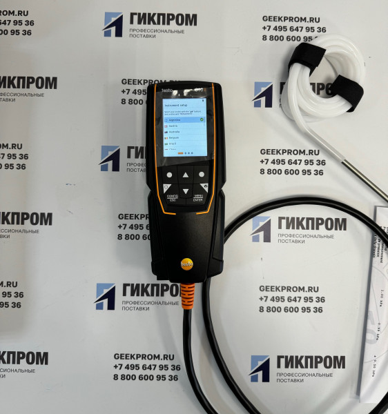 Testo 310 (0563 3100, 3110, 3104, 3105) газоанализатор в комплекте с несъемным зондом отбора пробы 