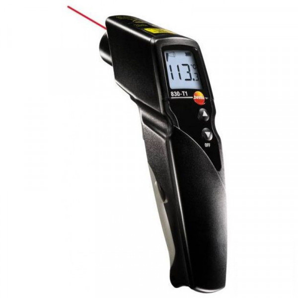 Testo 830-T1 (Т1) - Инфракрасный термометр с лазерным целеуказателем (оптика 10:1) (0560 8311)