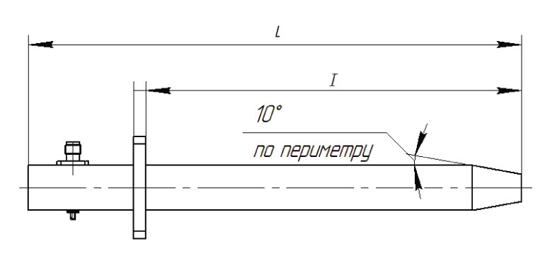 Антенный зонд измерительный П6-150.2
