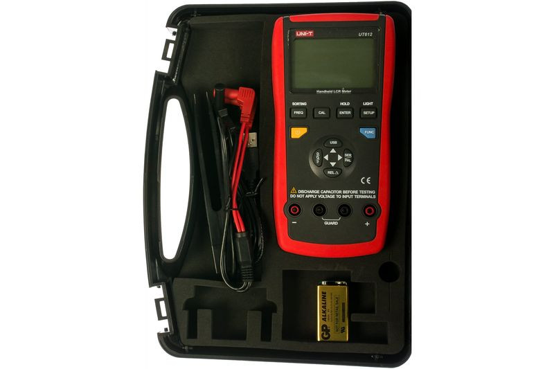 Измеритель RLC цифровой с автодиапазоном UT612 UNI-T, порт USB