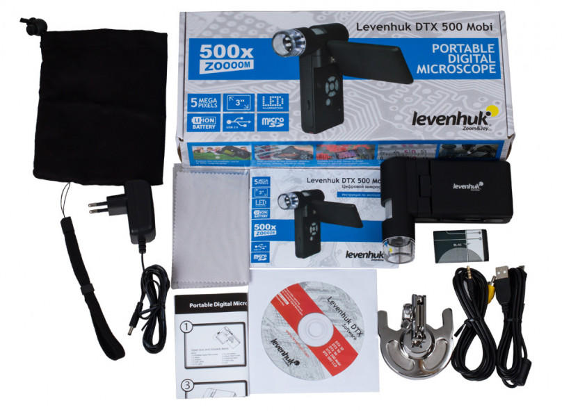 Микроскоп Levenhuk DTX 500 Mobi