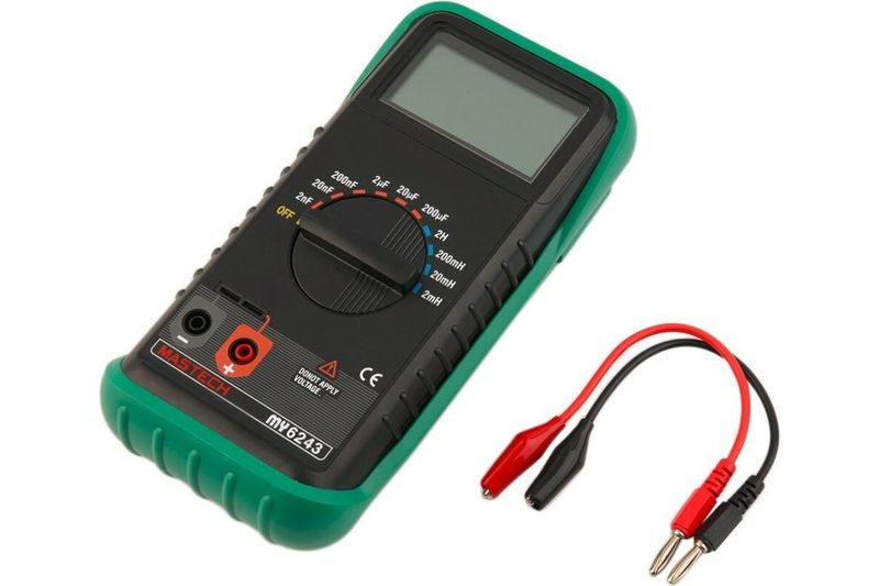 MY6243 Mastech цифровой мультиметр-измеритель емкости и индуктивности