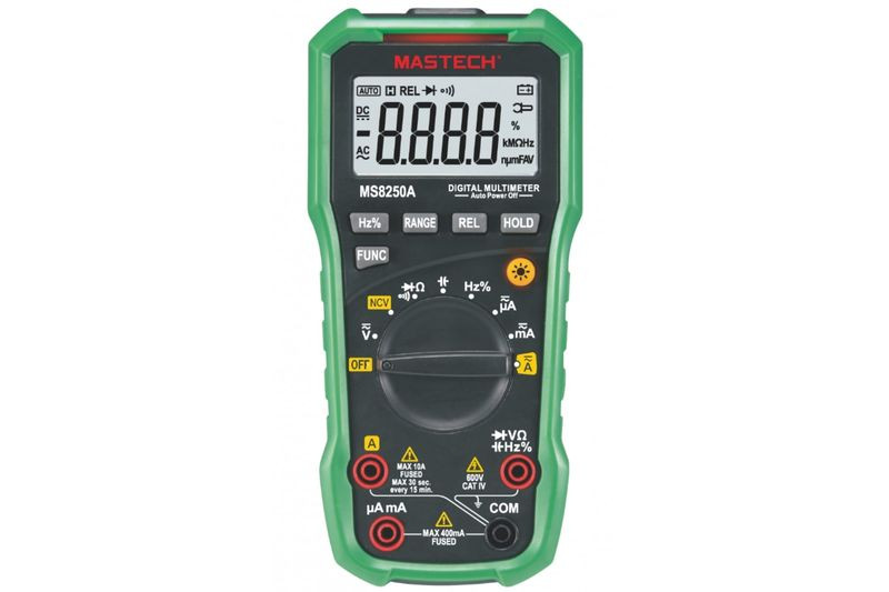MS8250A Mastech цифровой автоматический мультиметр с детектором напряжения