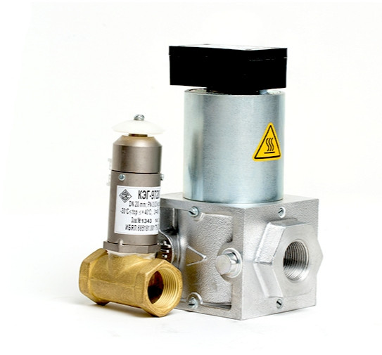 Клапаны КЭГ-9720 Ду 50 (DN 2) 220В ИБЯЛ.685181.001-04
