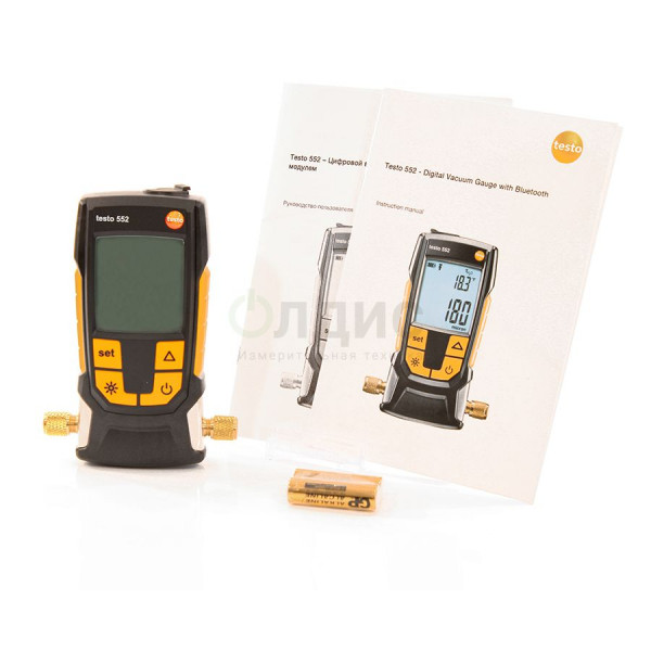 testo 552 - Высокоточный цифровой вакуумметр с Bluetooth 0560 5522