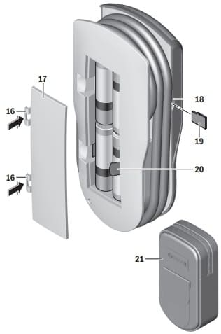 Основные элементы видеоскопа Bosch UniversalInspec