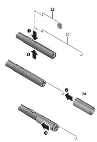 Основные элементы видеоскопа Bosch UniversalInspec